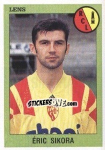 Cromo Eric Sikora - FOOT 1993-1994 - Panini