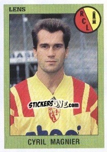 Sticker Cyril Magnier - FOOT 1993-1994 n. 89 - Panini