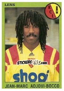 Cromo Jean-Marc Adjovi-Bocco - FOOT 1993-1994 n. 91 - Panini