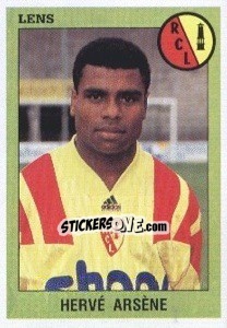 Sticker Herve Arsene - FOOT 1993-1994 n. 92 - Panini