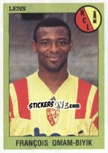 Figurina Francois Omam-Biyik - FOOT 1993-1994 - Panini