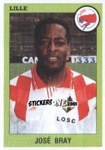 Sticker Jose Bray - FOOT 1993-1994 - Panini