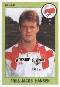 Sticker Friis-Jacob Hansen - FOOT 1993-1994 - Panini