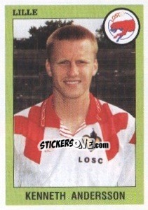 Sticker Kenneth Andersson - FOOT 1993-1994 - Panini