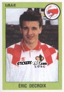 Sticker Eric Decroix - FOOT 1993-1994 - Panini