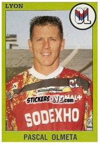 Sticker Pascal Olmetta - FOOT 1993-1994 n. 121 - Panini