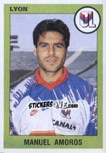 Cromo Manuel Amoros - FOOT 1993-1994 - Panini