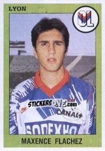 Sticker Maxence Flachez - FOOT 1993-1994 n. 123 - Panini