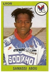 Sticker Samassi Abou - FOOT 1993-1994 - Panini