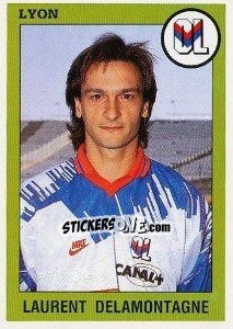 Figurina Laurent Delamontagne - FOOT 1993-1994 - Panini