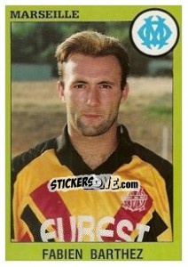 Sticker Fabien Barthez - FOOT 1993-1994 - Panini