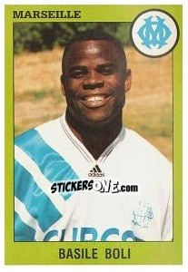 Sticker Basile Boli - FOOT 1993-1994 n. 136 - Panini