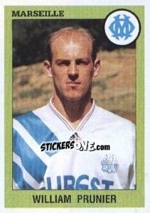 Cromo William Prunier - FOOT 1993-1994 - Panini