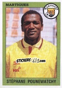 Sticker Stephane Pounewatchy - FOOT 1993-1994 n. 150 - Panini