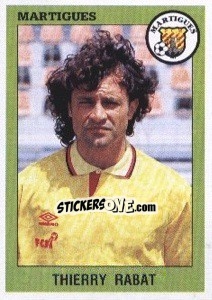 Sticker Thierry Rabat - FOOT 1993-1994 n. 151 - Panini
