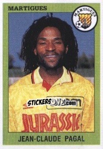 Sticker Jean-Claude Pagal - FOOT 1993-1994 n. 152 - Panini