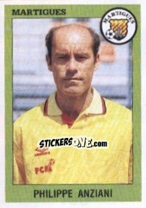 Sticker Philippe Anziani - FOOT 1993-1994 n. 155 - Panini