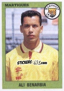 Sticker Ali Benarbia - FOOT 1993-1994 n. 158 - Panini