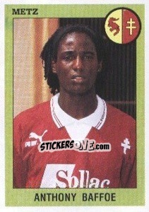 Sticker Anthony Baffoe - FOOT 1993-1994 n. 163 - Panini