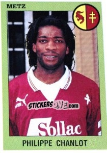 Sticker Philippe Chanlot - FOOT 1993-1994 n. 170 - Panini