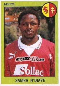 Cromo Samba N'Diaye - FOOT 1993-1994 - Panini