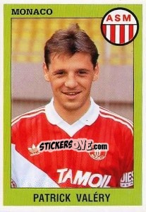 Cromo Patrick Valery - FOOT 1993-1994 - Panini