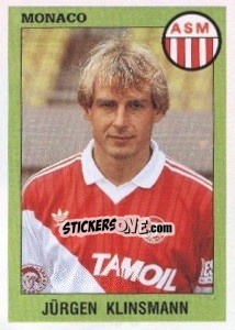 Sticker Jurgen Klinsmann - FOOT 1993-1994 n. 190 - Panini