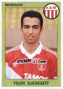 Cromo Youri Djorkaeff - FOOT 1993-1994 - Panini