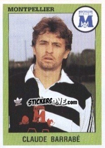Sticker Claude Barrabe - FOOT 1993-1994 n. 194 - Panini
