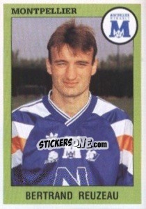 Sticker Bertrand Reauzeau - FOOT 1993-1994 - Panini