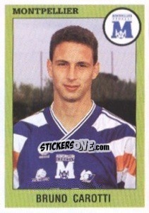 Sticker Bruno Carotti - FOOT 1993-1994 - Panini