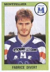 Sticker Fabrice Divert - FOOT 1993-1994 n. 203 - Panini