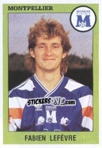 Cromo Fabien Lefevre - FOOT 1993-1994 n. 204 - Panini