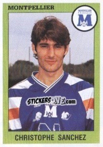 Sticker Christophe Sanchez - FOOT 1993-1994 n. 206 - Panini