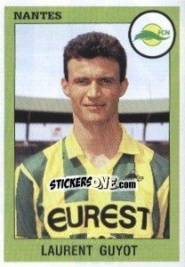 Figurina Laurent Guyot - FOOT 1993-1994 - Panini