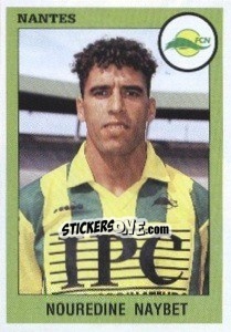 Cromo Nouredine Naybet - FOOT 1993-1994 - Panini