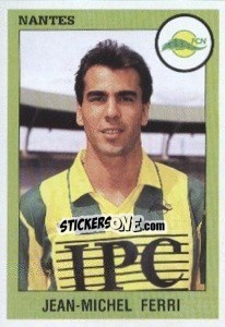 Figurina Jean-Michel Ferri - FOOT 1993-1994 n. 213 - Panini