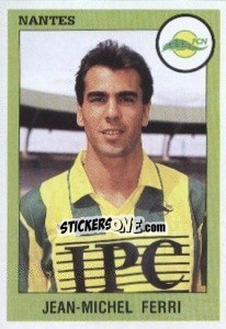 Sticker Jean-Michel Ferri - FOOT 1993-1994 - Panini