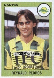 Sticker Reynald Pedros - FOOT 1993-1994 n. 215 - Panini