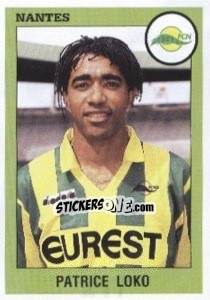 Figurina Patrice Loko - FOOT 1993-1994 n. 217 - Panini