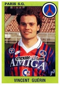 Cromo Vincent Guerin - FOOT 1993-1994 - Panini