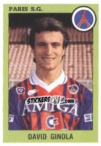 Sticker David Ginola - FOOT 1993-1994 n. 229 - Panini