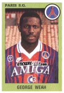 Cromo George Weah - FOOT 1993-1994 - Panini