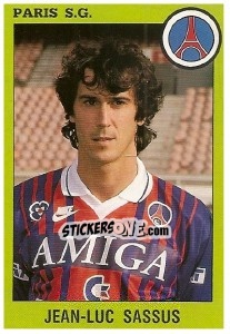 Cromo Jean-Luc Sassus - FOOT 1993-1994 n. 231 - Panini