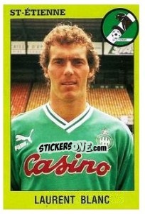 Cromo Laurent Blanc - FOOT 1993-1994 - Panini