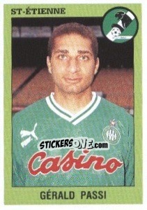 Sticker Gerald Passi - FOOT 1993-1994 - Panini