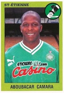 Cromo Aboubacar Camara - FOOT 1993-1994 - Panini