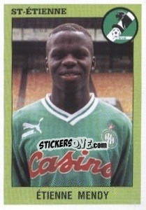 Cromo Etienne Mendy - FOOT 1993-1994 - Panini