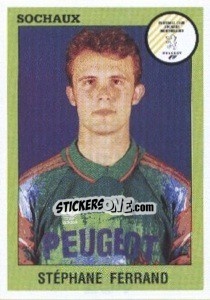 Sticker Stephane Ferrand - FOOT 1993-1994 n. 254 - Panini