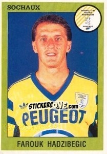 Sticker Farouk Hadzibegic - FOOT 1993-1994 n. 257 - Panini